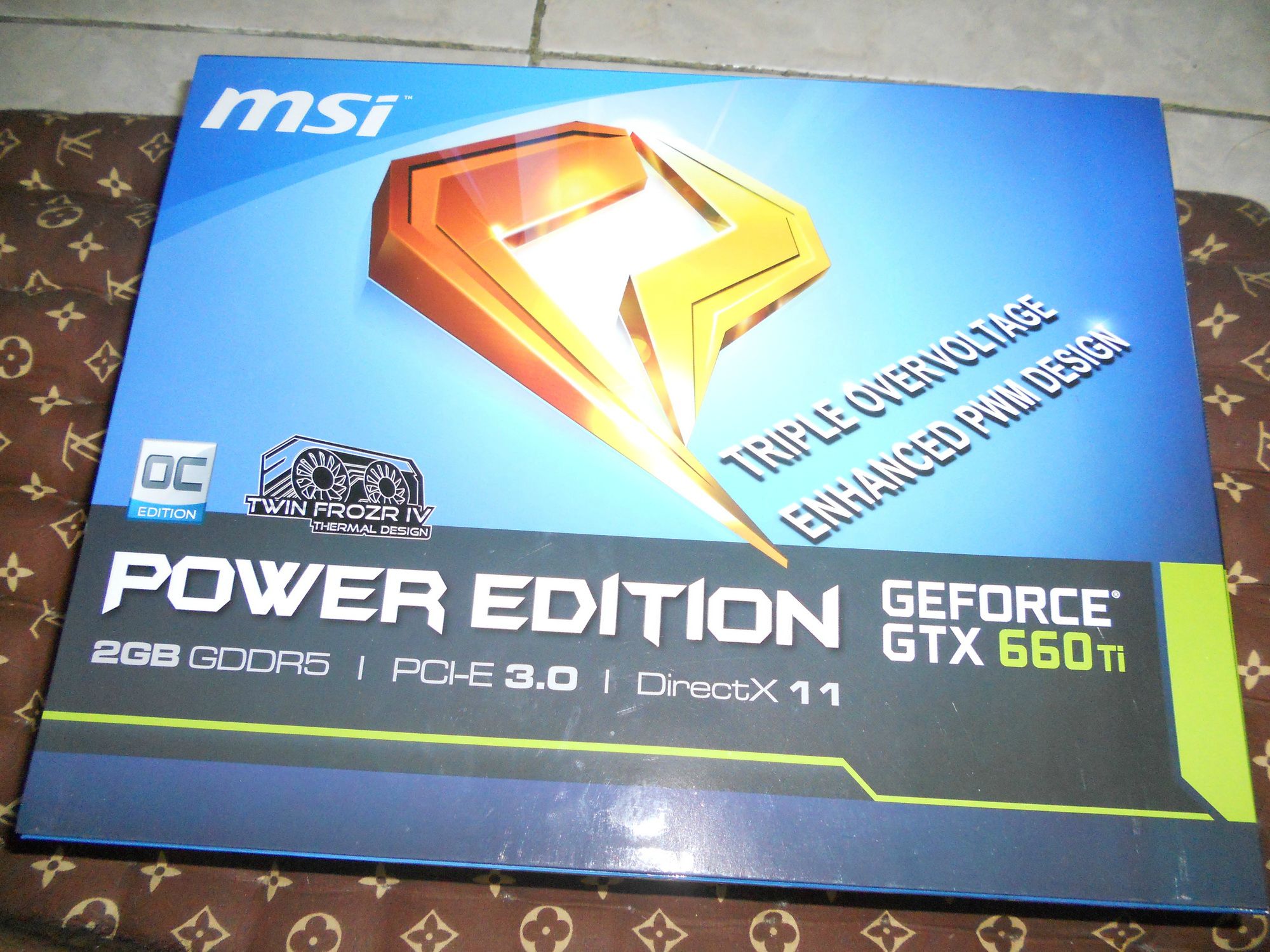 JUAL MSI GTX 660 ti PE