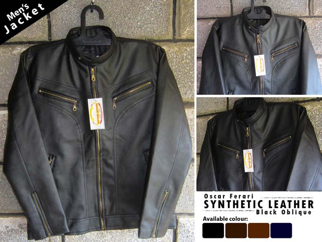 Terjual JAKET  KULIT SINTETIS Only 135 000 REKBER WELCOME 