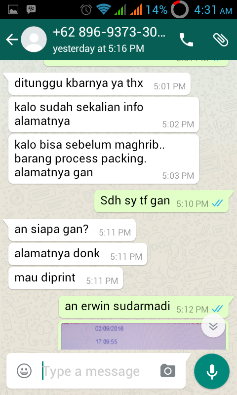 Penipuan Jual Beli VGA ( no rek bca 5350151992 atas nama yudha purwanto )