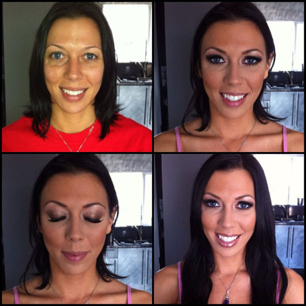 *** PORNSTAR BEFORE AND AFTER MAKEUP *** &#91;PORN MANIAC COME IN - NO BB&#93; 