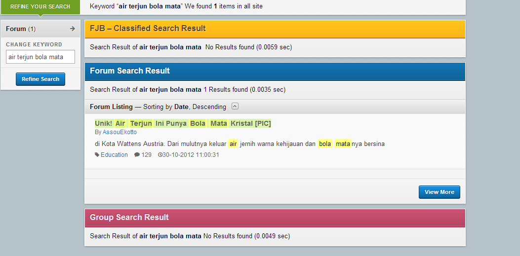 Unik! Air Terjun Ini Punya Bola Mata Kristal &#91;PIC&#93;