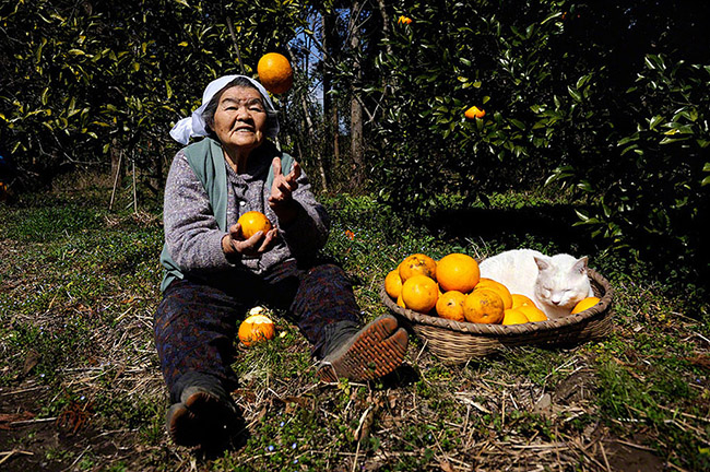 &#91;PICT&#93; Kisah Seorang Nenek dengan Kucingnya, biar gambar yang berbicara...