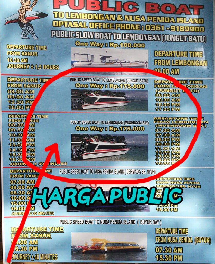 Tiket Boat Ke Lembongan | Fast Boat Nusa Lembongan