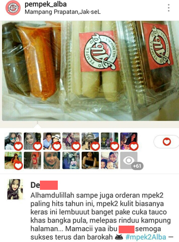 PELUANG USAHA REKANAN DAN RESELLER PEMPEK by PEMPEK ALBA