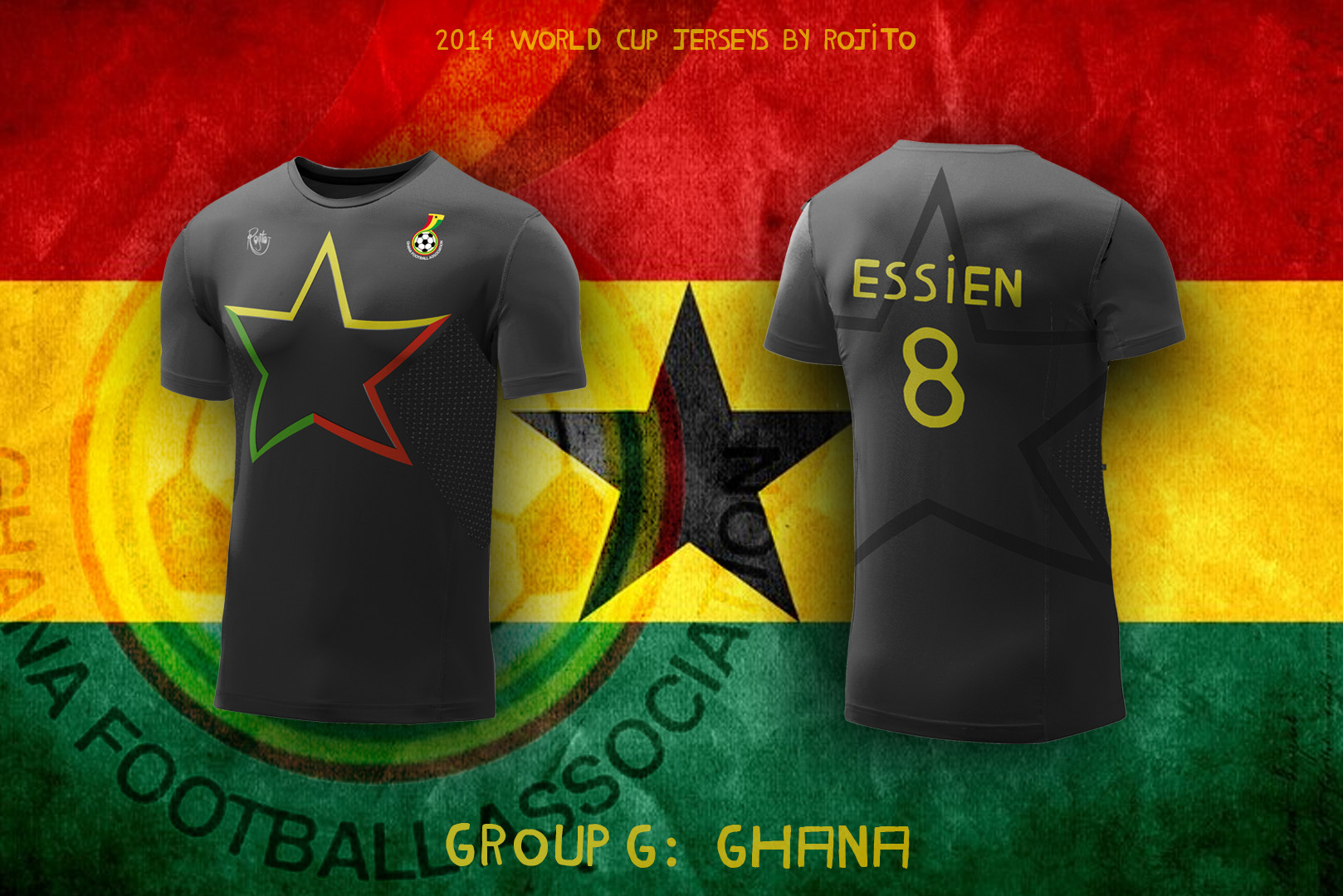 Jersey Alternatif Tim-Tim Peserta Piala Dunia 2014