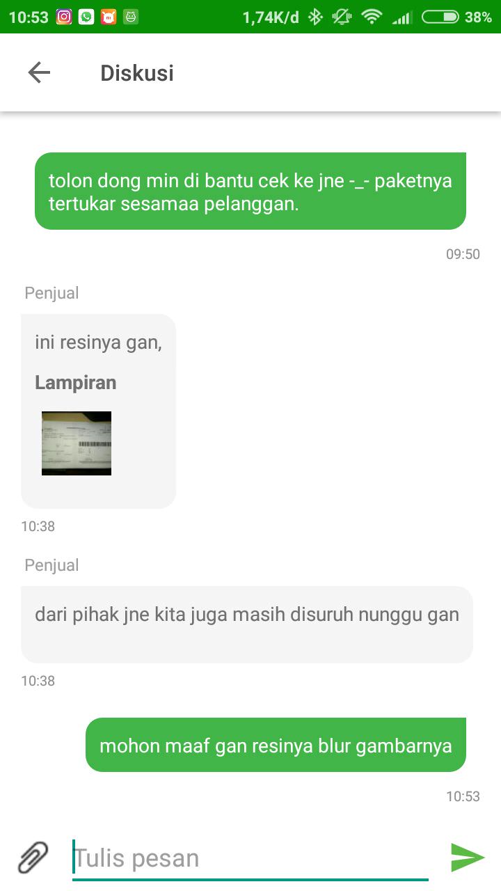 CINTA SEGITIGA JNE,TOKOPEDIA DAN GUA WKWK MASUK SINI YG TERSAKITIII T_T