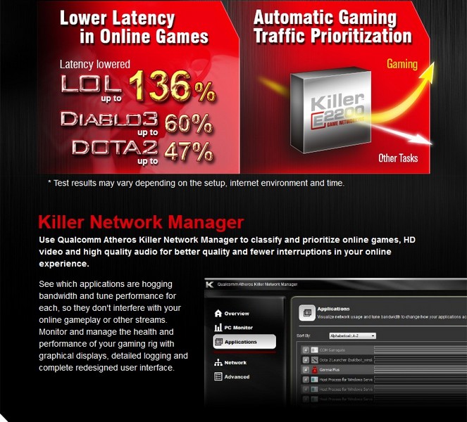 &#91;Motherboard&#93;ASRock Z87 Fatal1ty Killer, Best Mainstream mobo dengan Killer Lan E2200
