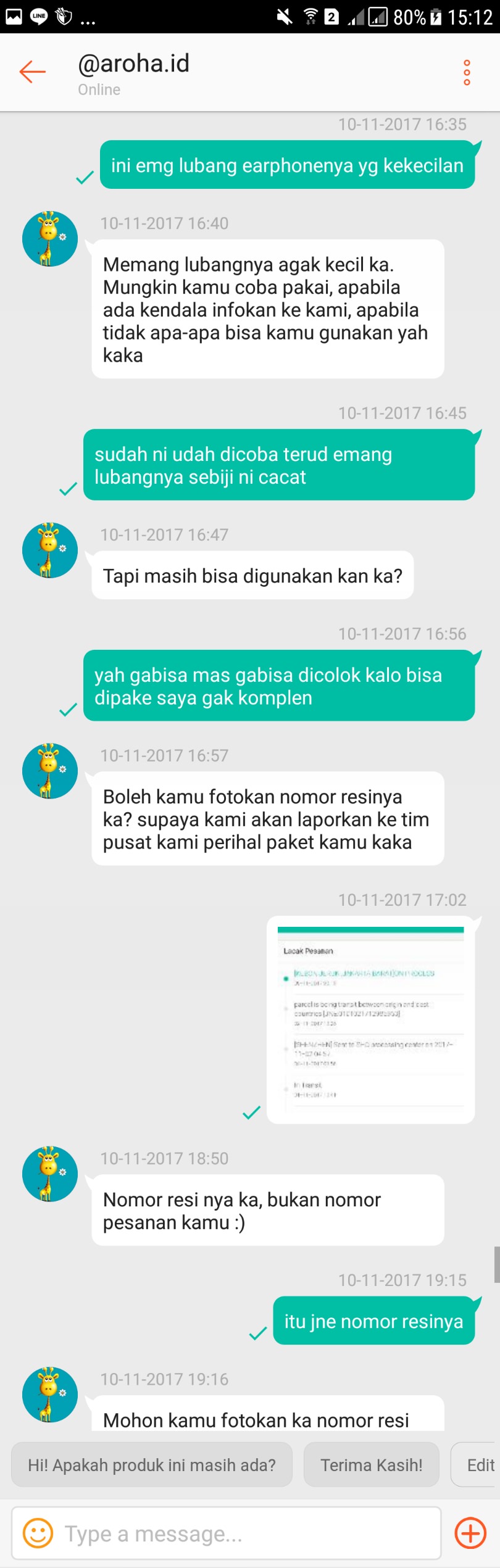 Kecewa terhadap aftersales shopee dan kebijakan Shopee