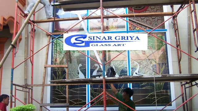 BISNIS Interior Eksterior KACA PATRI , KACA INLAY , KACA GRAVIR , Sinar Griya
