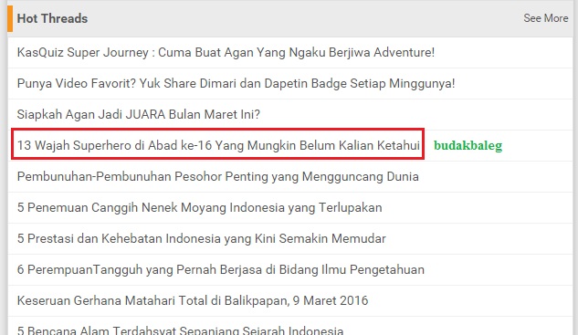 13 Wajah superhero di abad ke-16 Yang Mungkin Belum Kalian Ketahui