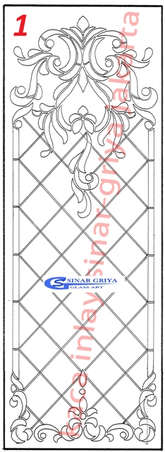 BISNIS Interior Eksterior KACA PATRI , KACA INLAY , KACA GRAVIR , Sinar Griya