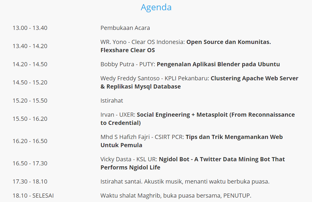 OPENSOURCECONF.ID 2015 - Hadiri Serunya Kumpul &amp; Buka Puasa Bareng Komunitas IT