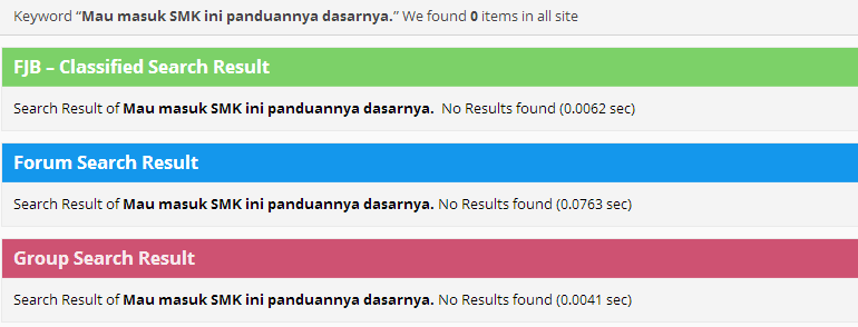 Mau masuk SMK ini panduannya dasarnya.