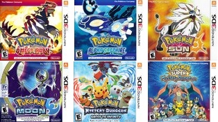 Game Pokemon Collection (40 games) for PC/Laptop Murah!