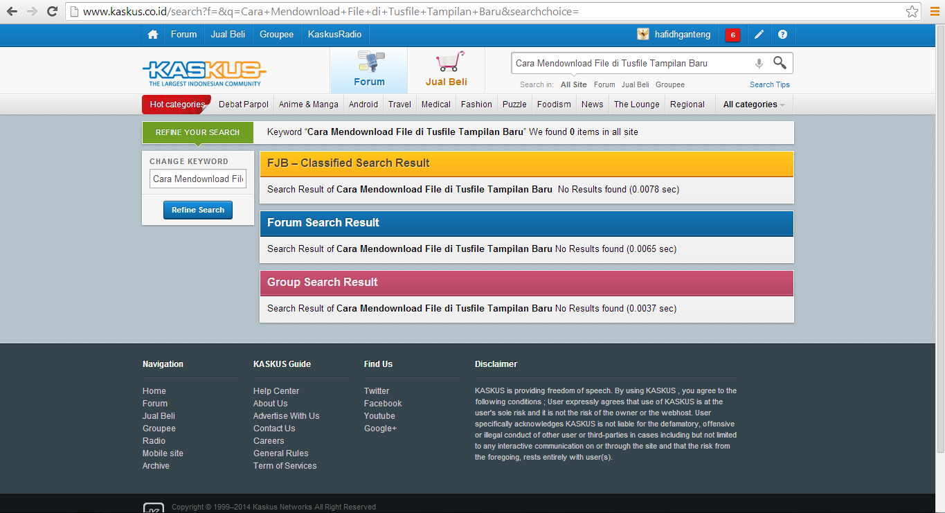 Cara Mendownload File di Tusfile Tampilan Baru