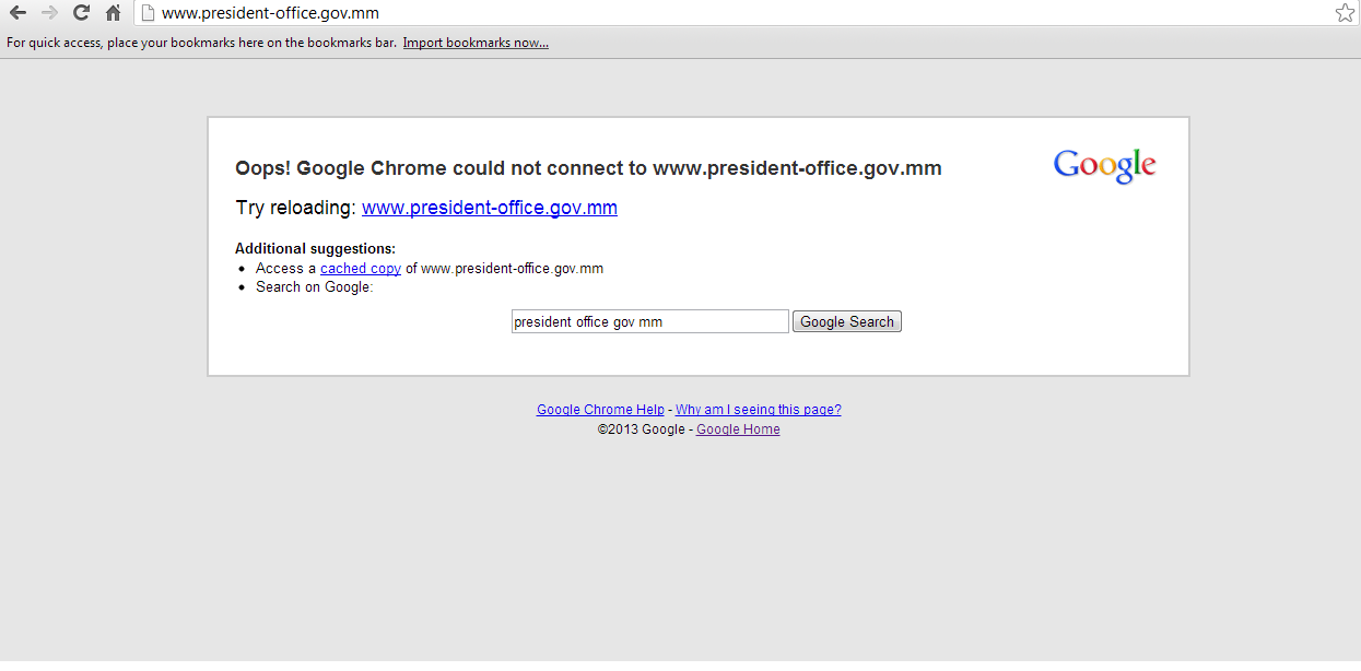 Myanmar President’s website taken down by Anonymous Hackers