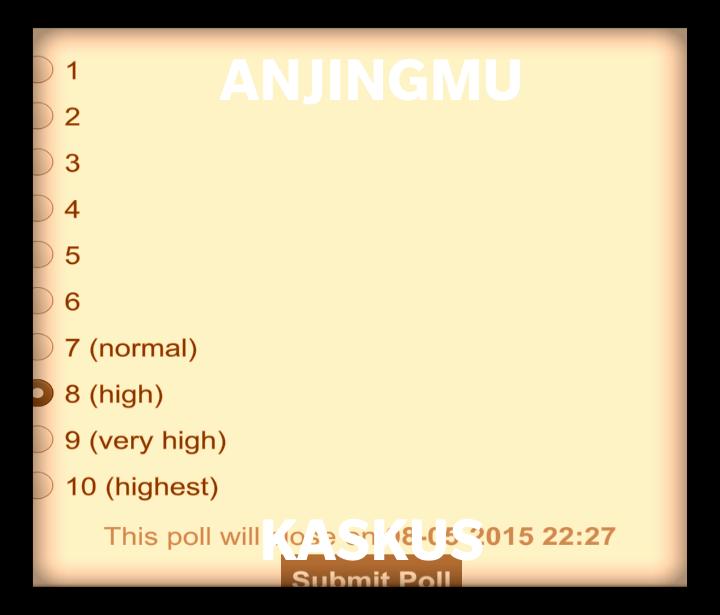 Jujur-Jujuran Yuks Mumpung ada Fiturnya. Kamu rate KASKUS berapa sih gan n' sist?
