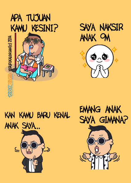 (KOCAK+SERU GAN) KOMIK PERJUANGAN CINTA