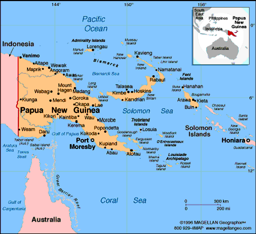 Lost world di Papua Nugini?