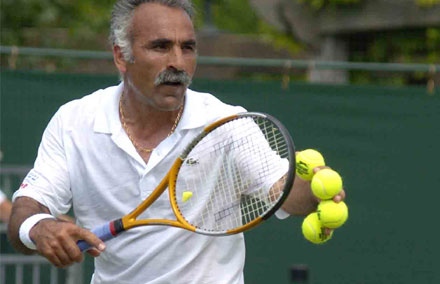Mansour Bahrami, Pemain Tennis yang sangat entertaint.. MUST SEE