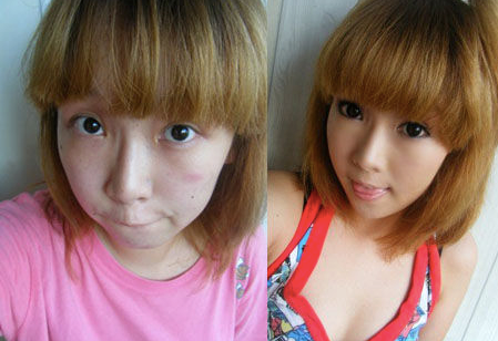 7 Perubahan dengan Make Up yang Mengejutkan &#91;PICS&#93;
