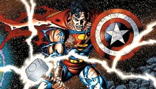 10 Superhero Nyasar Beda Perusahaan