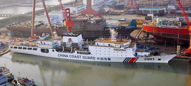 China sedang membuat kapal &quot;Coast Guard&quot; 10,000 ton