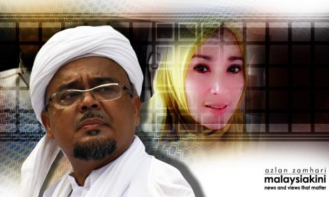 Skandal Borak Seks Ulama : Polis tunggu Visa Rizieq Tamat