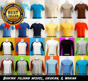 Ingin tampil keren dengan kaos polos dan jaket hoodie atau varsity harga Murah...