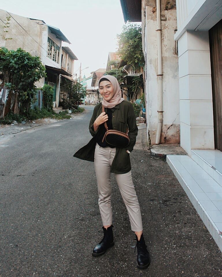 wah ini style celana untuk sista hijabers di tahun 2020 