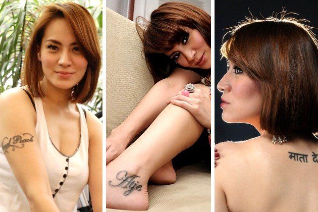 Wow! Gak Nyangka 8 Selebriti Cantik Ini Punya Tatto di tubuhnya