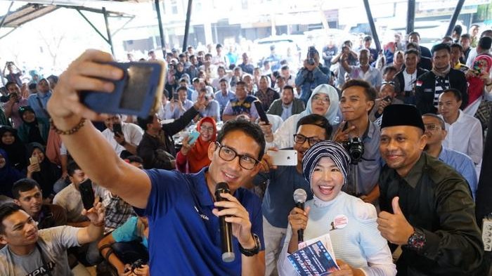 Begini Dialog yang Dilakukan Sandiaga Uno Bersama Milenial Pontianak