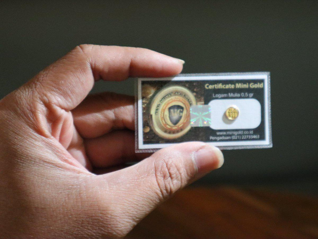 Modal 3,5 Jt Cukup Jadi Distributor Mini Gold (Logam Mulia 99,9%) Masuk Juragan!!!