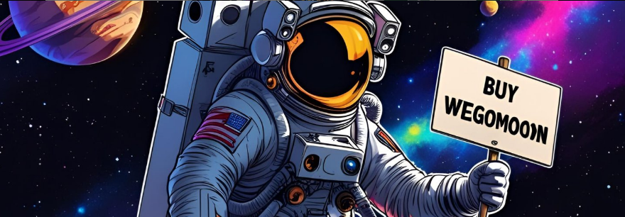 $WeGoMoon is LIVE No brakes. No fear. Only Up. Let’s send this rocket