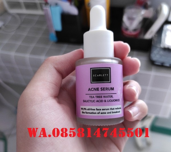komposisi scarlett whitening acne serum