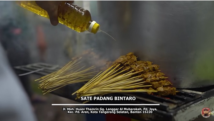 Sate Padang Enak di Bintaro, Sehari 5000 Tusuk Ludes Padahal Buka Baru Sore Hari