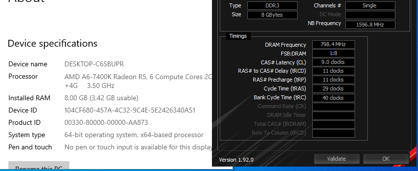 ASK RAM 8Gb Kebaca 4Gb