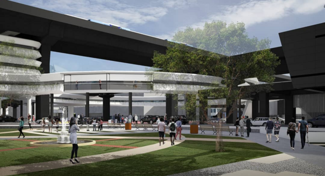 Anies Pamer Jembatan Stasiun MRT, Warganet: Transformasi Menuju Kota kelas Dunia