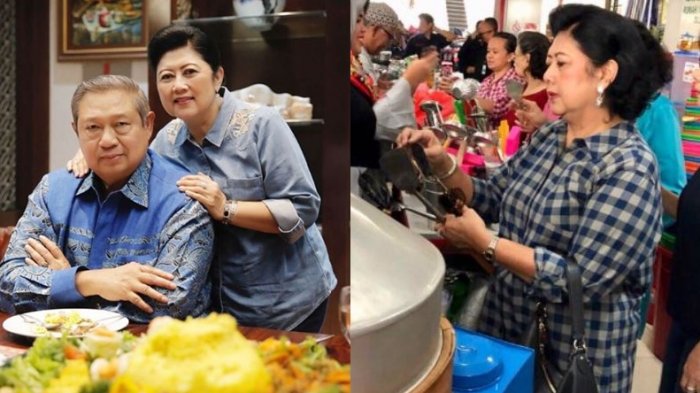 Ani Yudhoyono Tak Sungkan Mampir Belanja di Pinggir Jalan