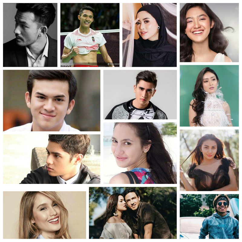 Daftar Artis yang sering dibahas selama tahun 2018