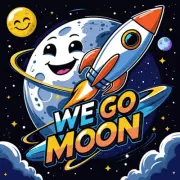 $WeGoMoon is LIVE No brakes. No fear. Only Up. Let’s send this rocket
