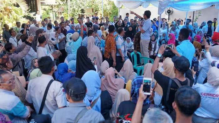Ketika Milenial dan Emak-Emak Kumpul di Ciamis Bareng Sandiaga Uno