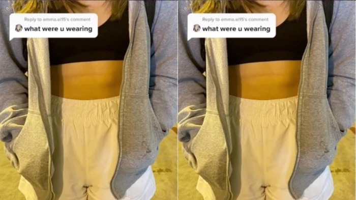 Seleb TikTok Nangis Ceritakan Pengalaman Diteriaki Pramugari Gara-gara Pakaian Minim