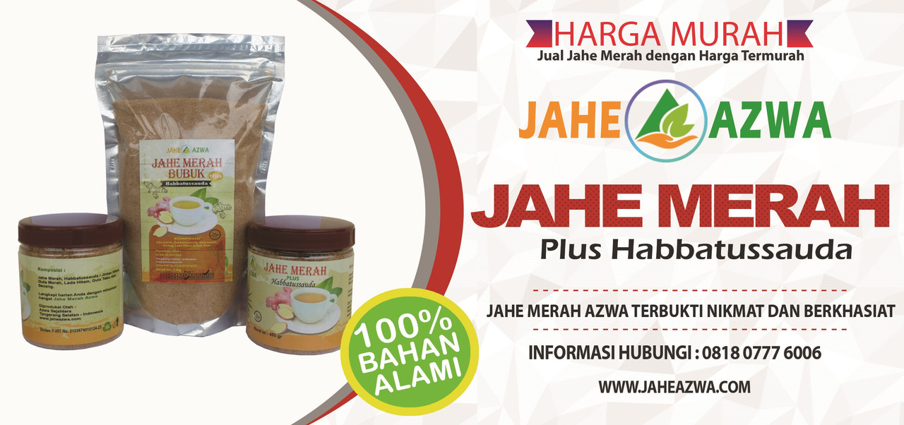 Jahe Merah Habbatussauda