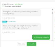 ADMIN TOKOPEDIA MELANGGAR KEBIJAKAN PENGEMBALIAN PRODUK TOKO PENJUAL