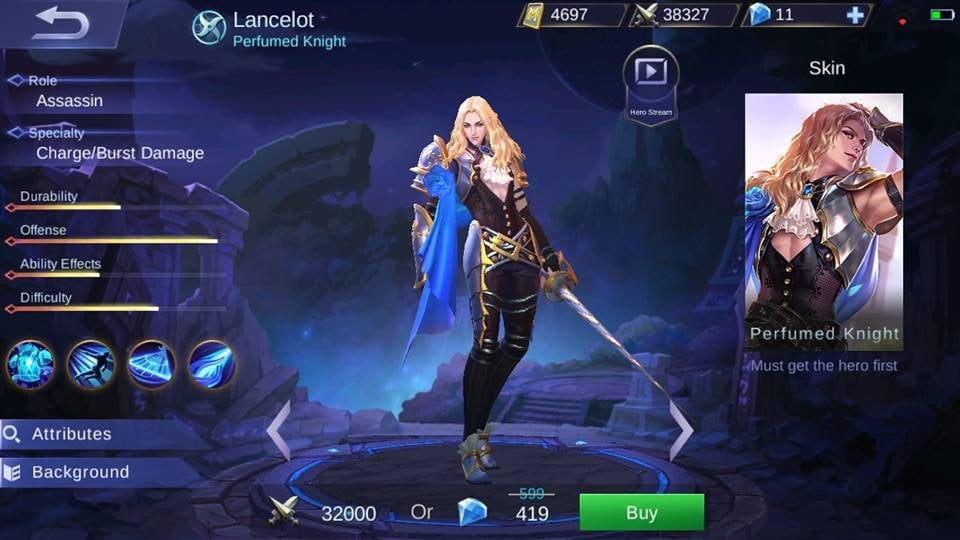 Berikut 10 Hero yang Paling Sering digunakan di Rank Match GM-Epic MOBILE LEGENDS