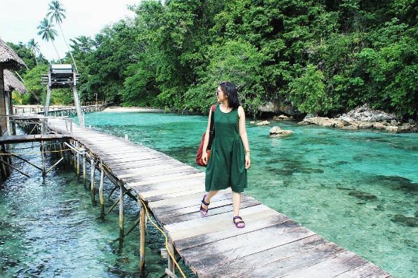 Teluk Saleman, Air Lautnya Terjernih di Indonesia