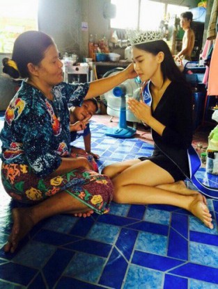 Mint Kanistha Anak Pemulung yang jadi Ratu Kecantikan Thailand