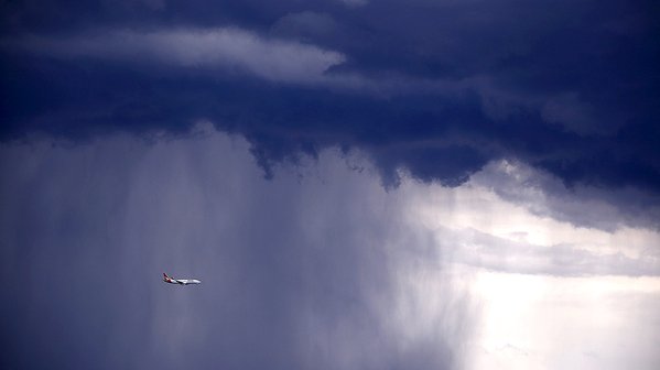 Mengerikan, Awan Mirip Tsunami di Sydney