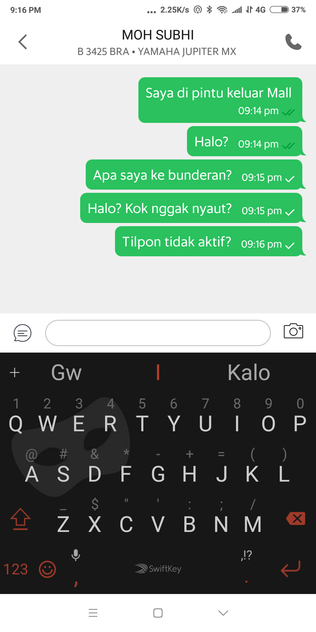 Pengemudi Gojek dan Grab (dan uber) sering tidak mau ambil penumpang